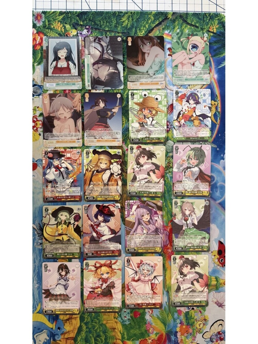 Weiss Schwarz 20 Card Lot Mixed Anime TCG RAW D22